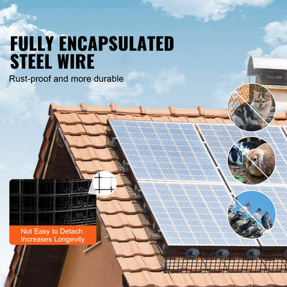 Solar Panel Bird Guard 8 in x 100 ft – product detail view