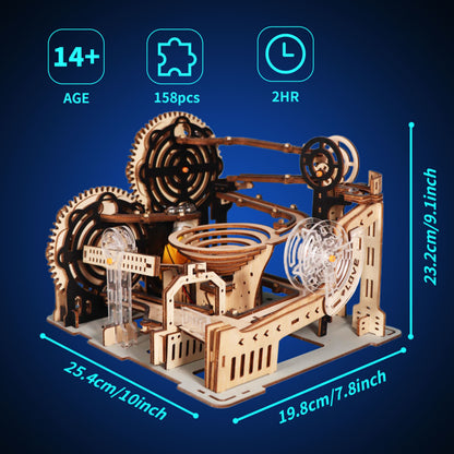 3D Wooden Whale Music Box Puzzle | Handmade DIY Model Kit – alternate product view