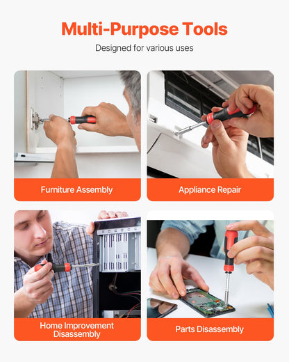 13-in-1 Magnetic Screwdriver and Nut Driver Set – product detail view