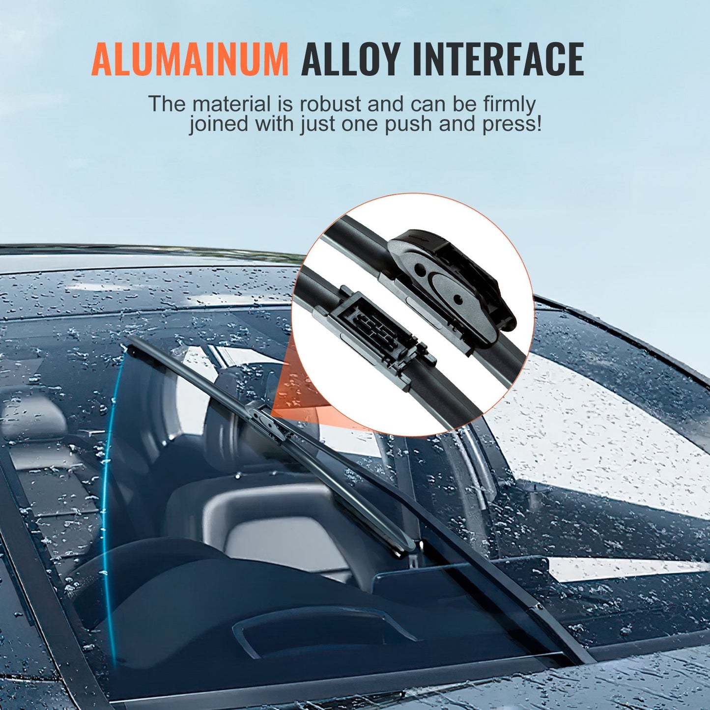 24 in Universal Rubber Windshield Wiper Blade – alternate product view