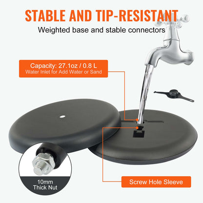 11 x 17 in Adjustable Pedestal Sign Holder – alternate product view