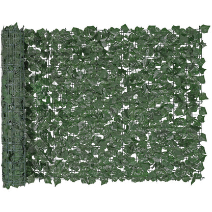 39 x 98 in Artificial Ivy Privacy Fence Screen for Patio & Garden – main product view