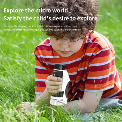 Kids 50X-300X Handheld Microscope | Portable STEM Science Toy – main product view