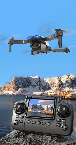 E99 Pro Drone with Screen Controller & Obstacle Avoidance – alternate product view