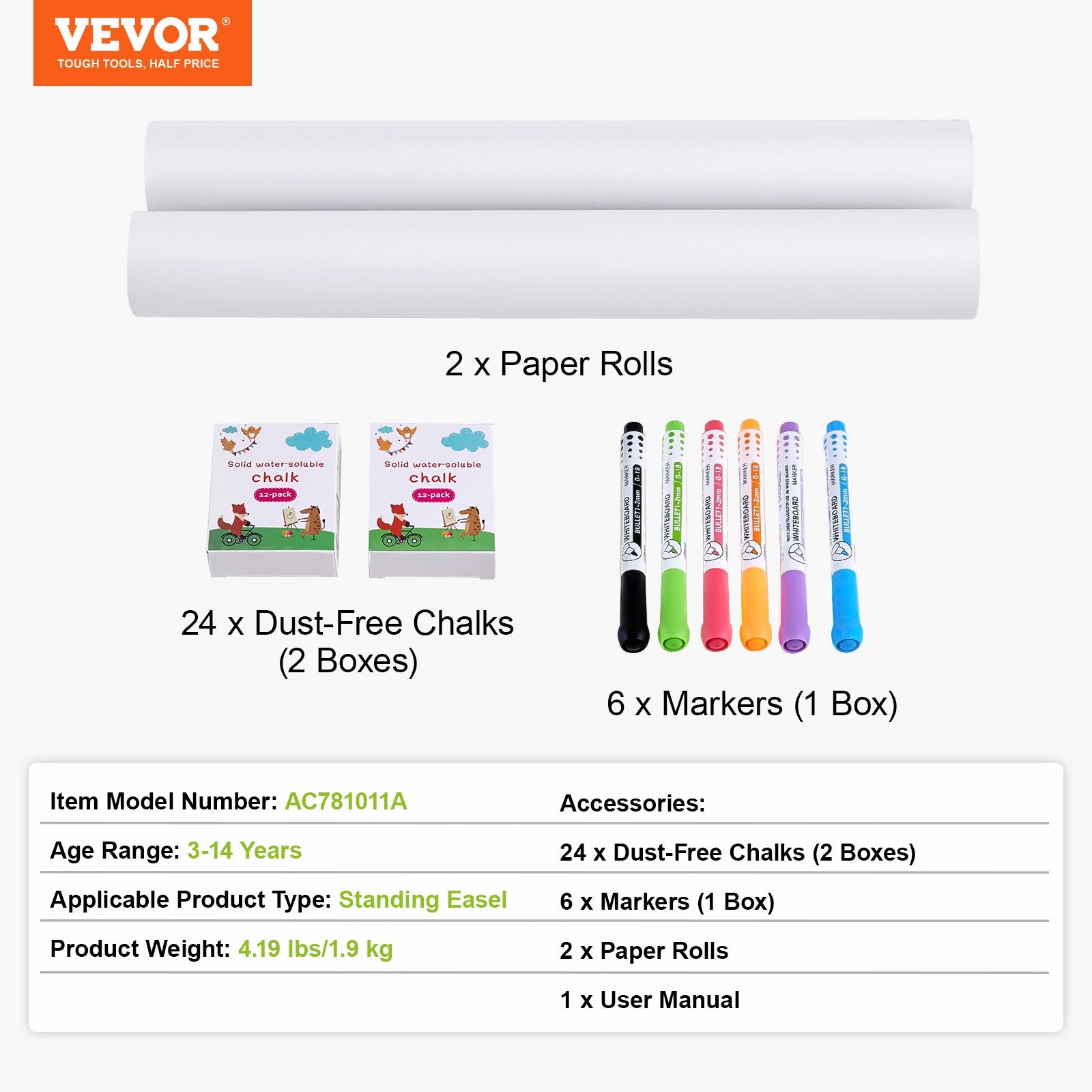 Easel Accessory Set 32 Piece – alternate product view