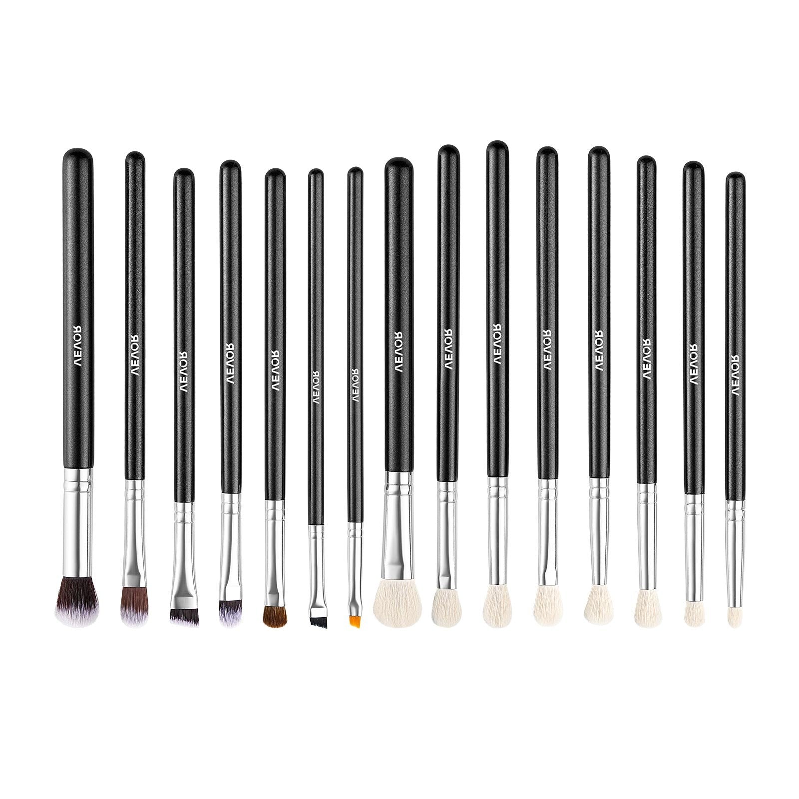 15-Piece Vegan Makeup Brush Set – main product view