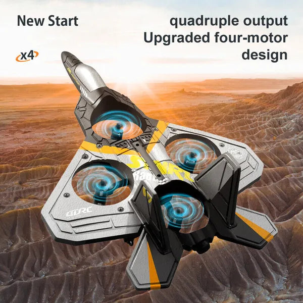 4DRC V17 RC Plane 2.4GHz 6CH EPP Aircraft with Stunt Rolls – main product view