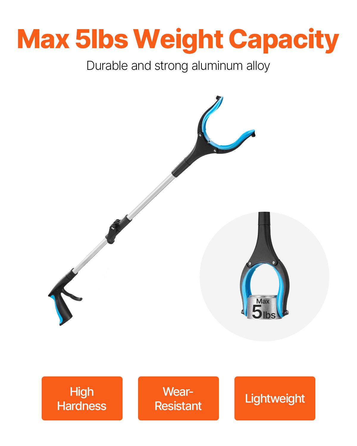 Foldable Grabber Reacher Tool 2 Pack – additional product view