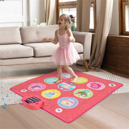 Kids Dance Mat with 5 Levels & 9 Songs | Non-Slip Musical Toy – main product view