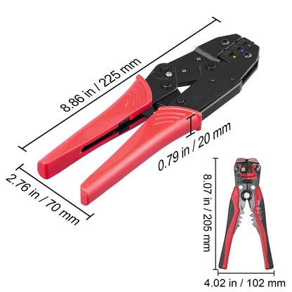Ratcheting Crimping Tool Set AWG 22-10 – additional product view 7