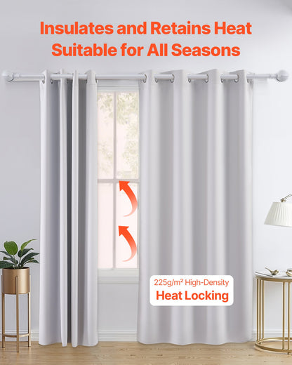 Blackout Curtains 52 x 84 in, 2 Panels – product detail view