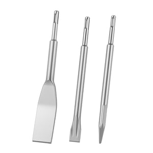 3-Piece SDS Plus Chisel Set for Concrete, Brick & Demolition – main product view
