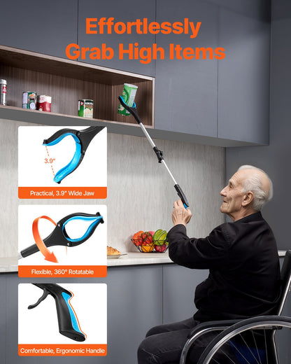 Foldable Grabber Reacher Tool 2 Pack – alternate product view