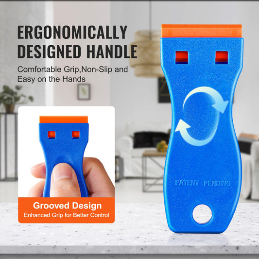 Plastic Razor Blade Scraper 2 Pack – main product view
