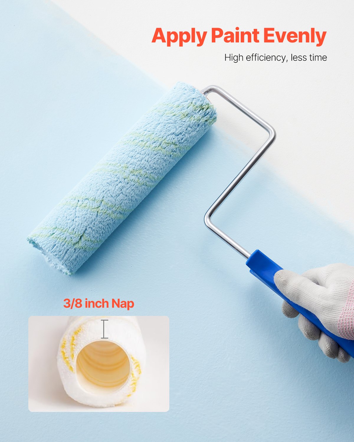 12-Pack Paint Roller Covers – product detail view