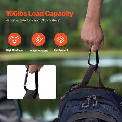 Carabiner Clips 10 Pack – main product view