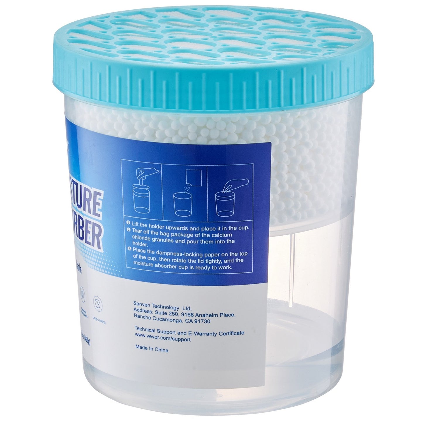 2-Pack 16.2 oz Moisture Absorber Buckets – alternate angle