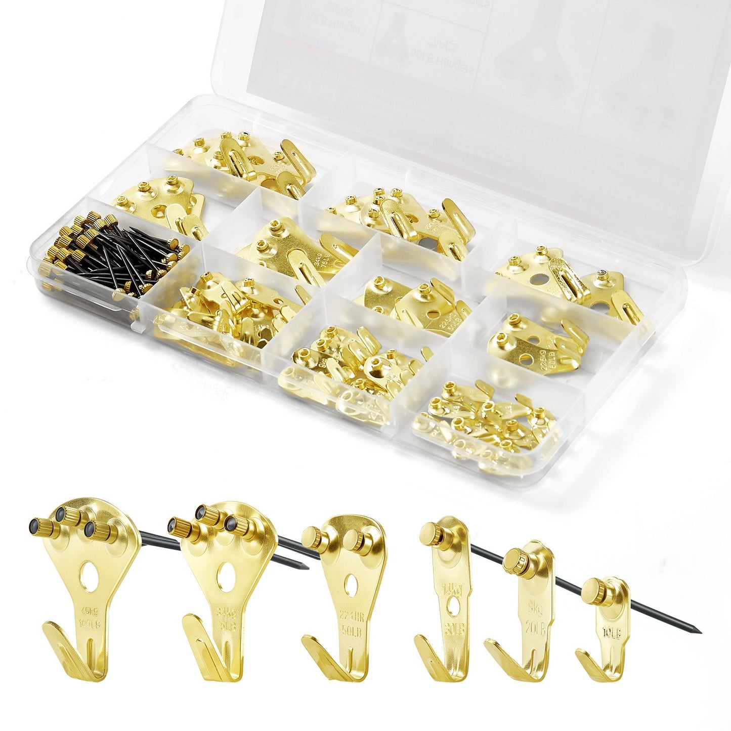 130-Piece Picture Hanging Kit – product detail view