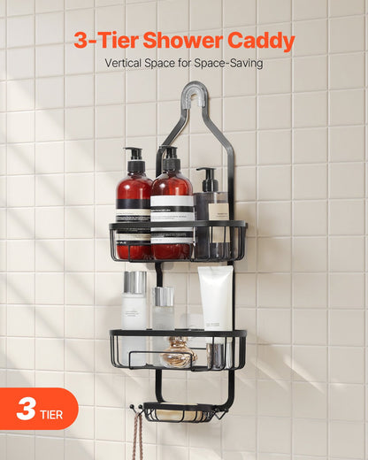 3-Tier Hanging Shower Caddy – alternate product view