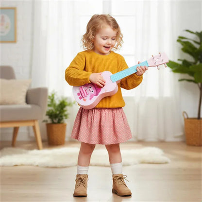 21-Inch Kids Ukulele with Nylon Strings | Beginner Mini Guitar – product detail view