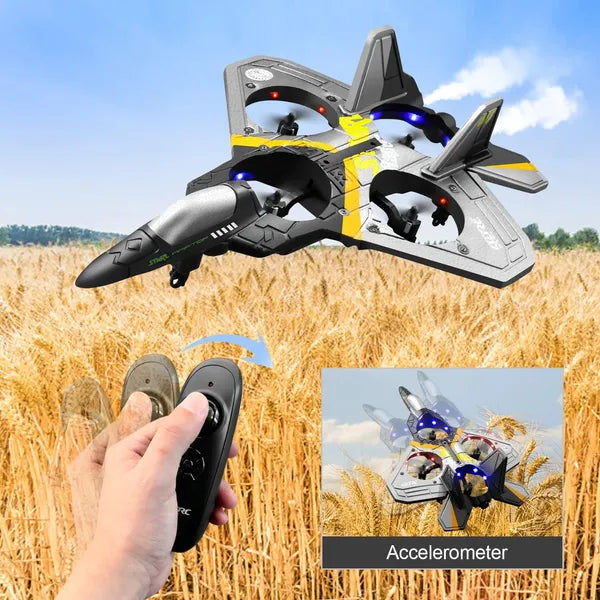 4DRC V17 RC Plane 2.4GHz 6CH EPP Aircraft with Stunt Rolls – alternate product view
