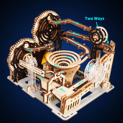 3D Wooden Whale Music Box Puzzle | Handmade DIY Model Kit – feature detail view