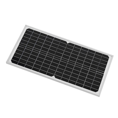 Solar Powered Vent Fan 16W Panel Dual Exhaust Fan Greenhouse Chicken Coop Kit
