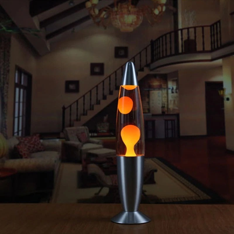 Modern Lava Lamp Motion Decorative Ambient Night Light Bedside Desk Table 110V