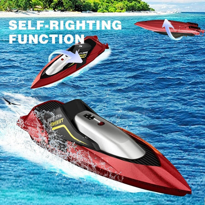 Remote Control Boat RC Racing Boat 20MPH 2.4GHz Rechargeable Waterproof Kids
