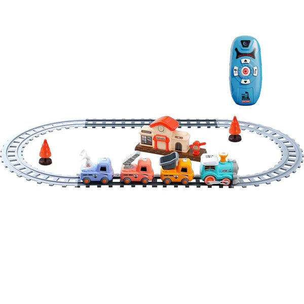 Electric Train Set with Smoke, Lights, Sound & Remote Control – additional product view 8
