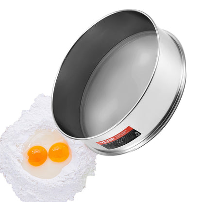 150-Mesh Stainless Steel Fine Flour Sieve for Baking – main product view