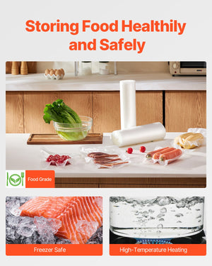 Vacuum Sealer Bags 2 Rolls, 11 in x 50 ft – main product view