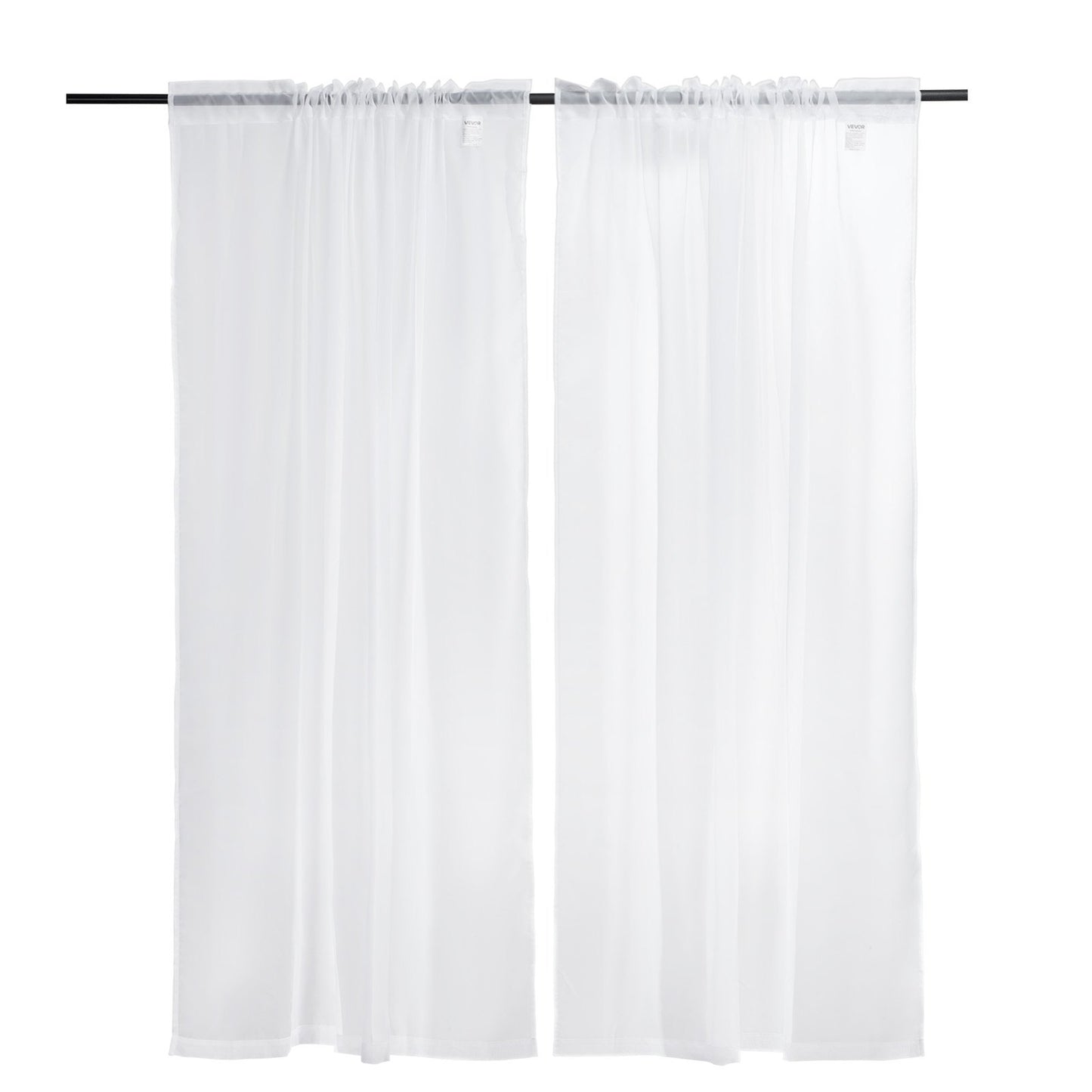 Sheer Curtains 52 x 84 in, 2 Panels – additional product view 5
