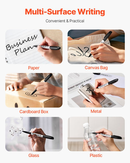 36-Pack Black Permanent Markers – additional product view