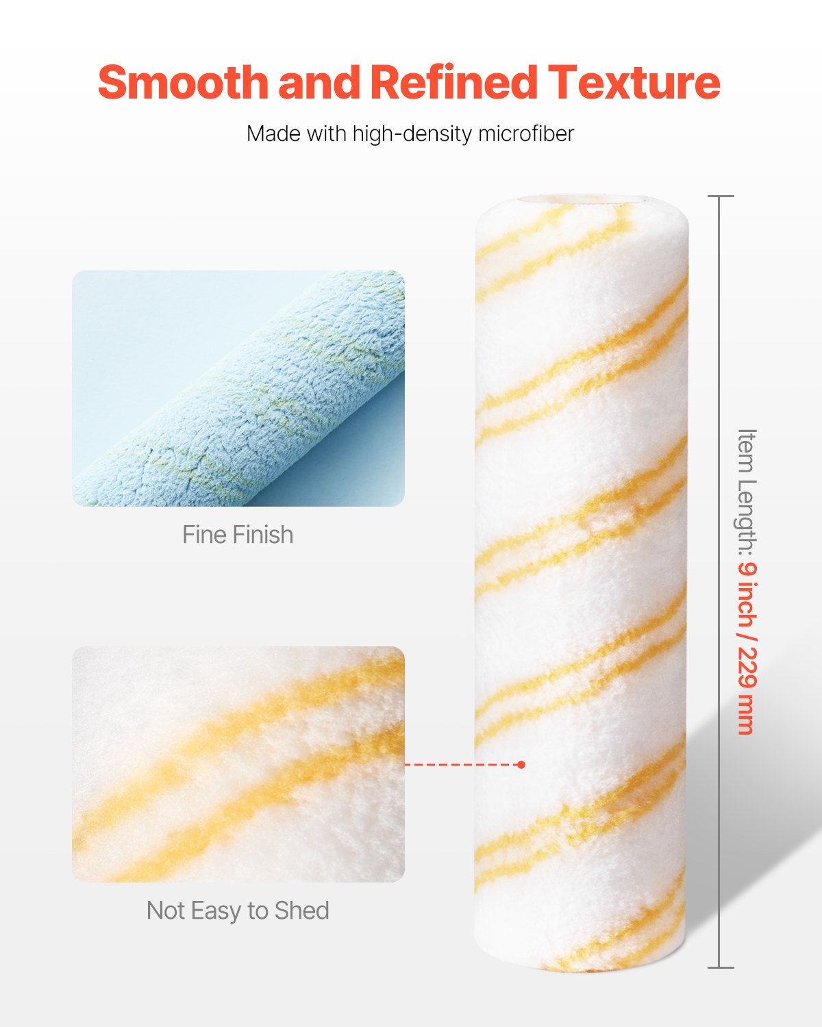 12-Pack Paint Roller Covers – main product view