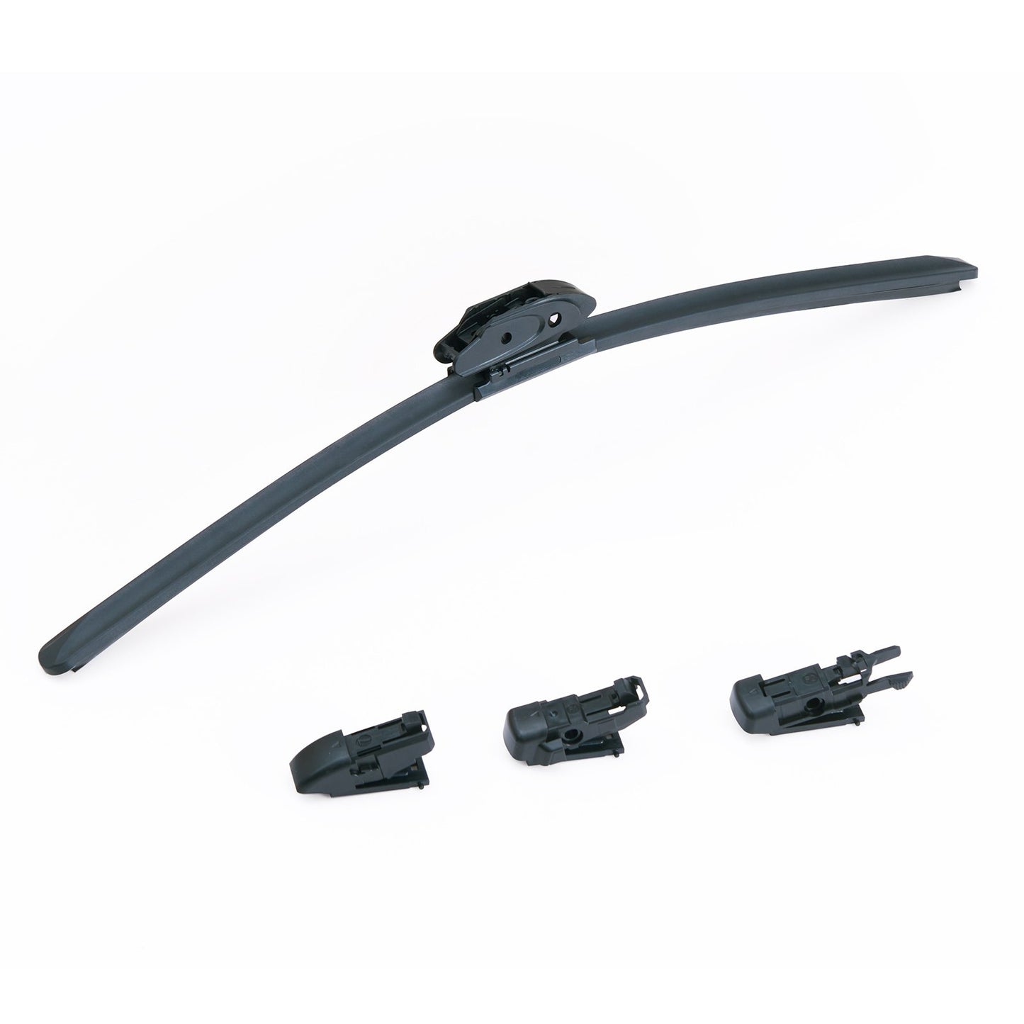 24 in Universal Rubber Windshield Wiper Blade – alternate angle