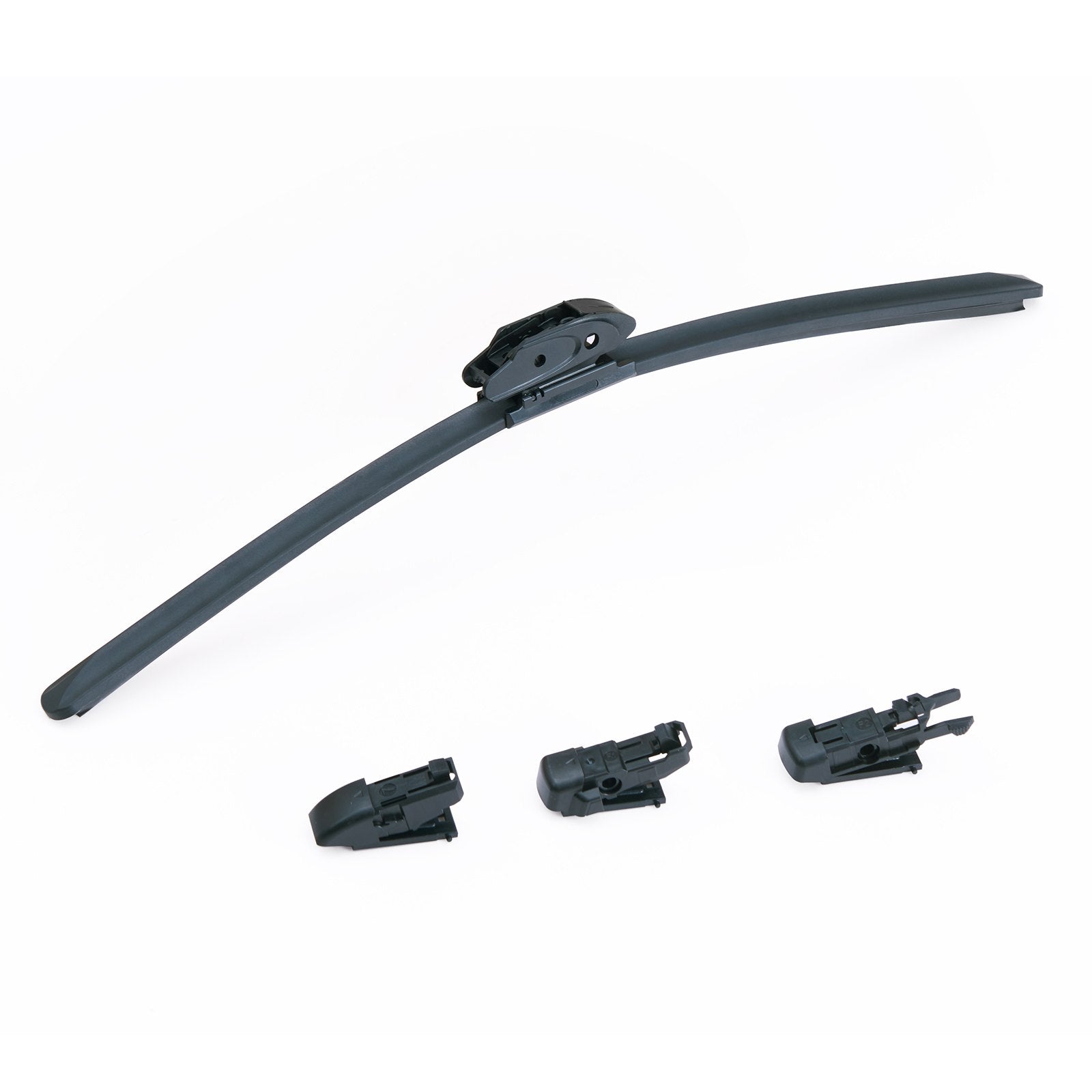24 in Universal Rubber Windshield Wiper Blade – alternate angle