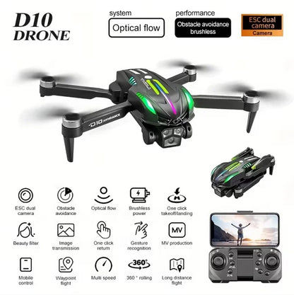 D10 RC Drone with Obstacle Avoidance & Optical Flow Hovering – additional product view