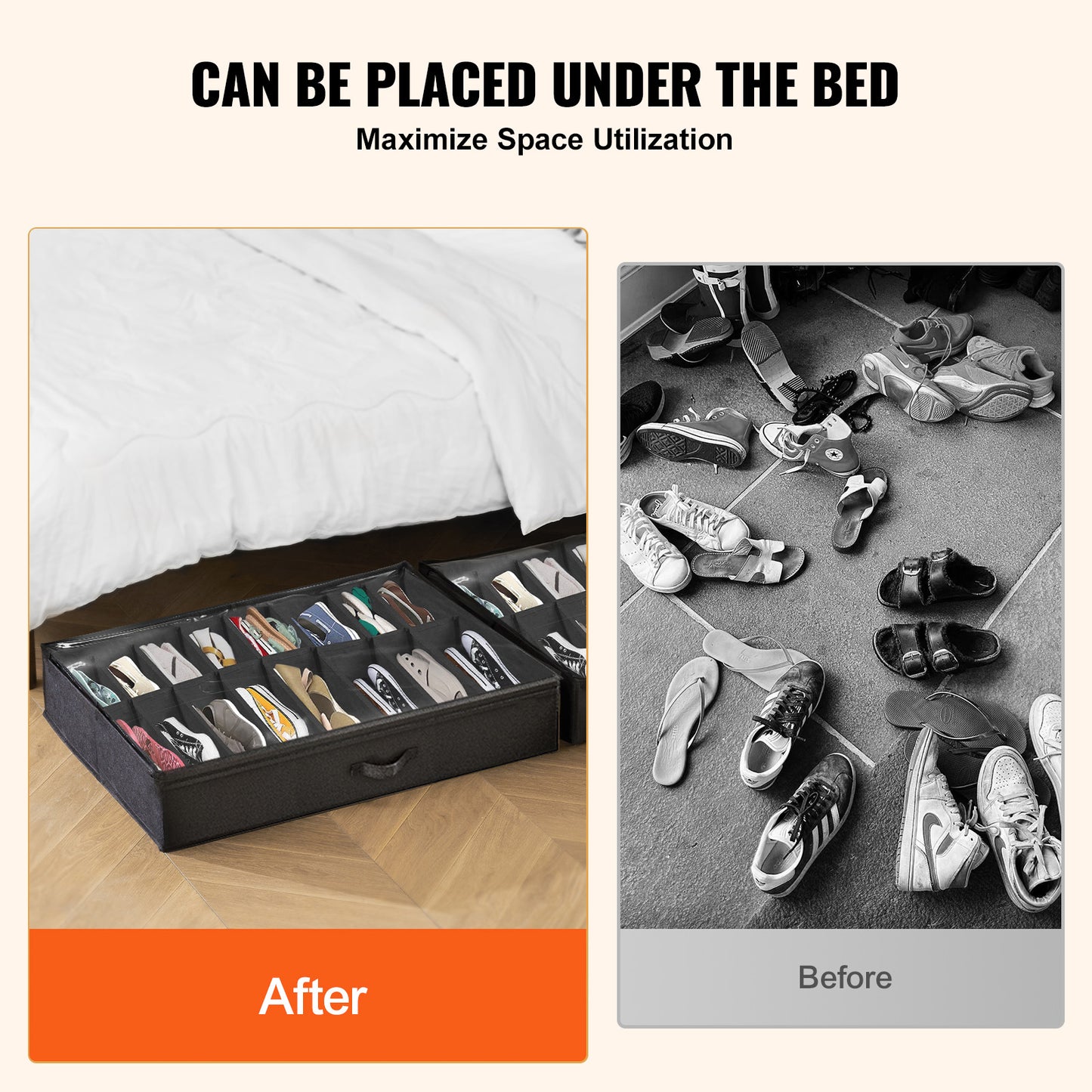 Underbed Shoe Storage Organizers 2 Pack – additional product view