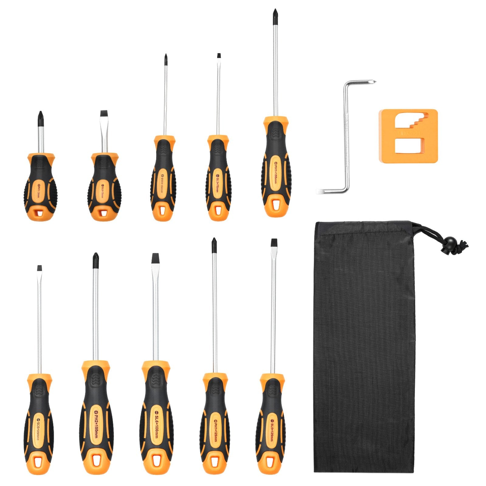 12-Piece Magnetic Screwdriver Set – main product view