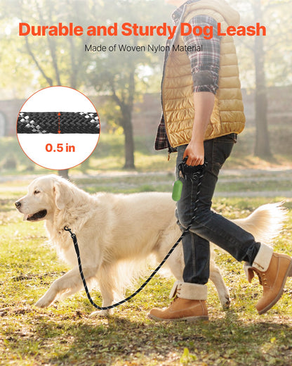6 ft Heavy Duty Rope Dog Leash – alternate product view