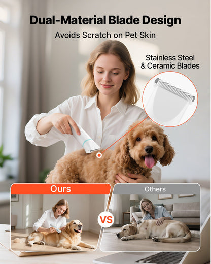 4-in-1 Dog Grooming Clippers Kit – product detail view