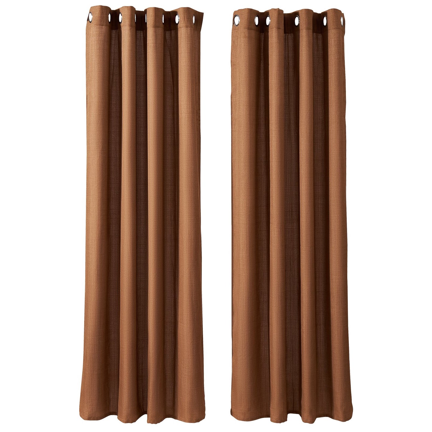 Natural Linen Curtains 52 x 84 in, 2 Panels – additional product view