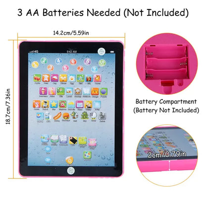 Baby Learning Tablet | ABC, Numbers & Words Educational Toy – feature detail view