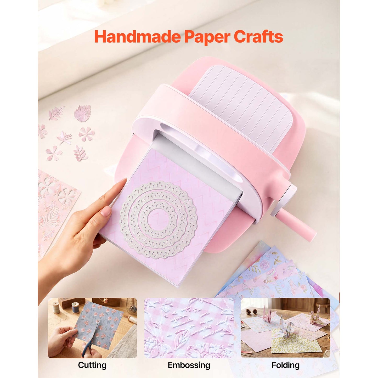 6 x 6 in Scrapbook Paper, 72-Sheet Patterned Craft Paper Set – feature detail view