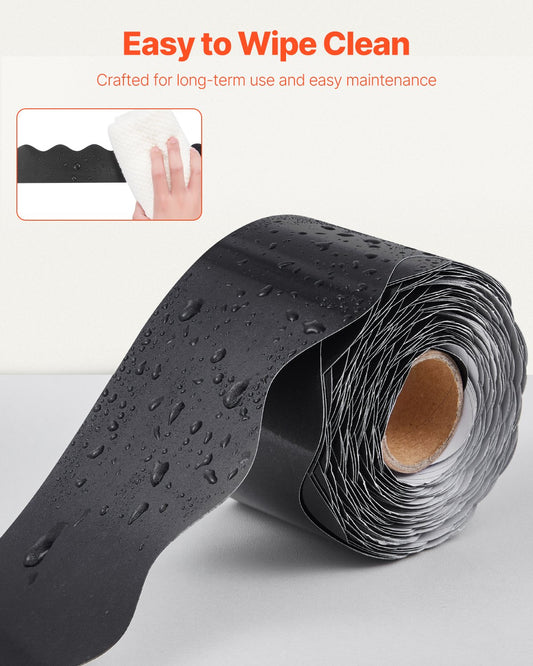 65.6 ft Black Scalloped Bulletin Board Border – main product view