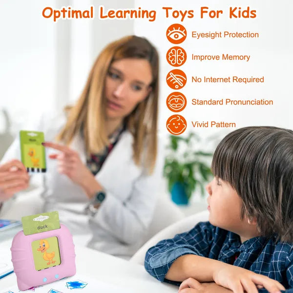 224-Word Talking Flash Cards | Electronic Learning Toy for Kids – additional product view