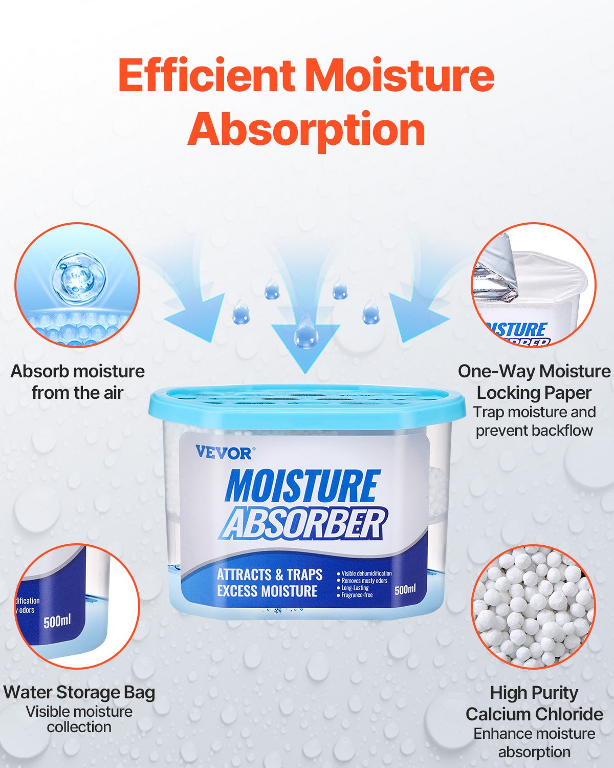 Moisture Absorber Boxes 6 Pack, 10.8 oz – alternate product view