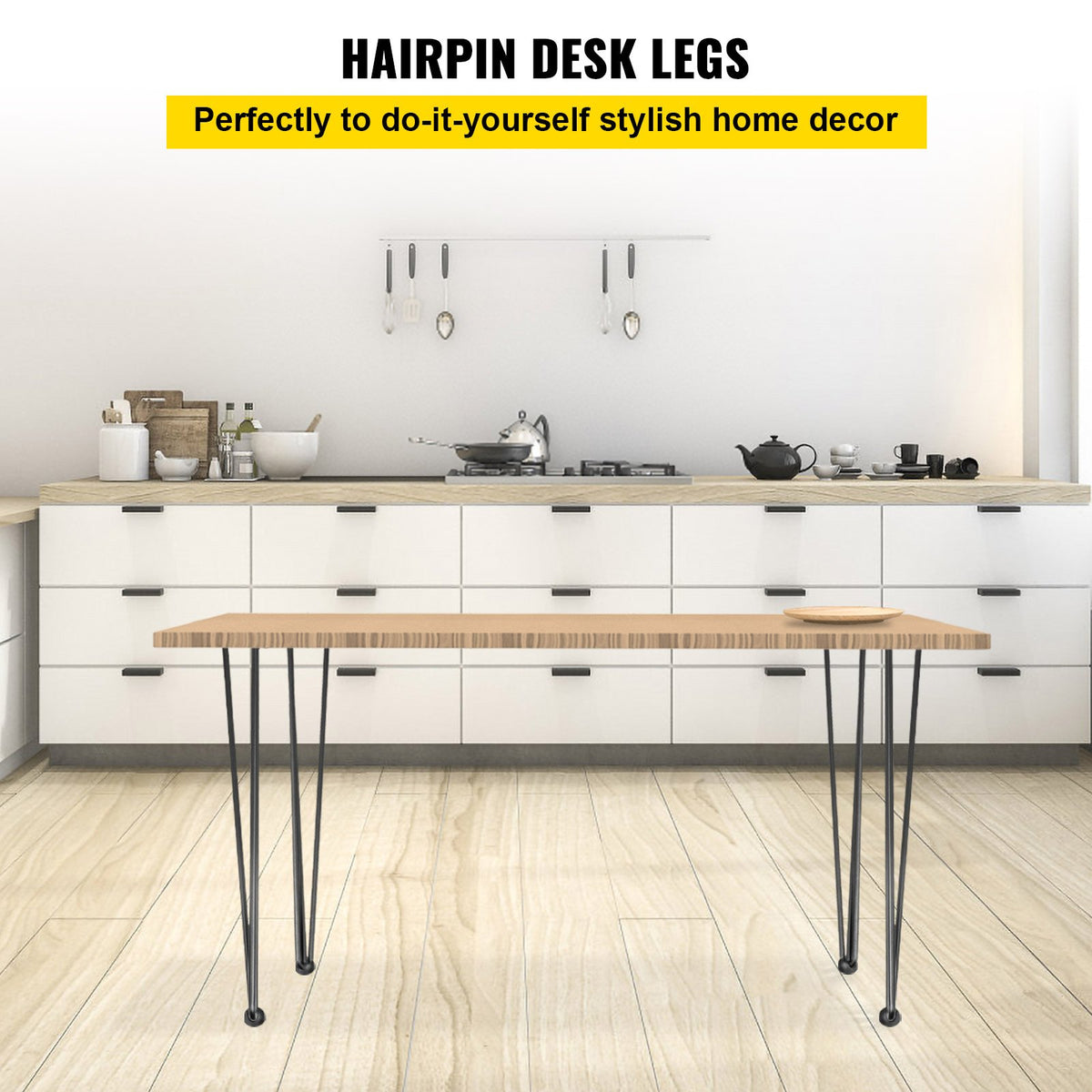 24 in Hairpin Table Legs Set of 4 – main product view