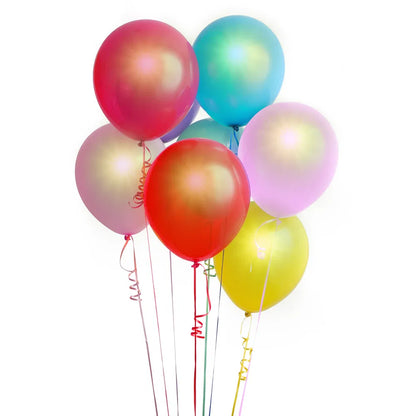 LED Balloons 6-Pack | Colorful Light-Up Party Balloons – in-use product view